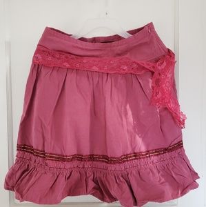 NWOT Pink Mini Skirt